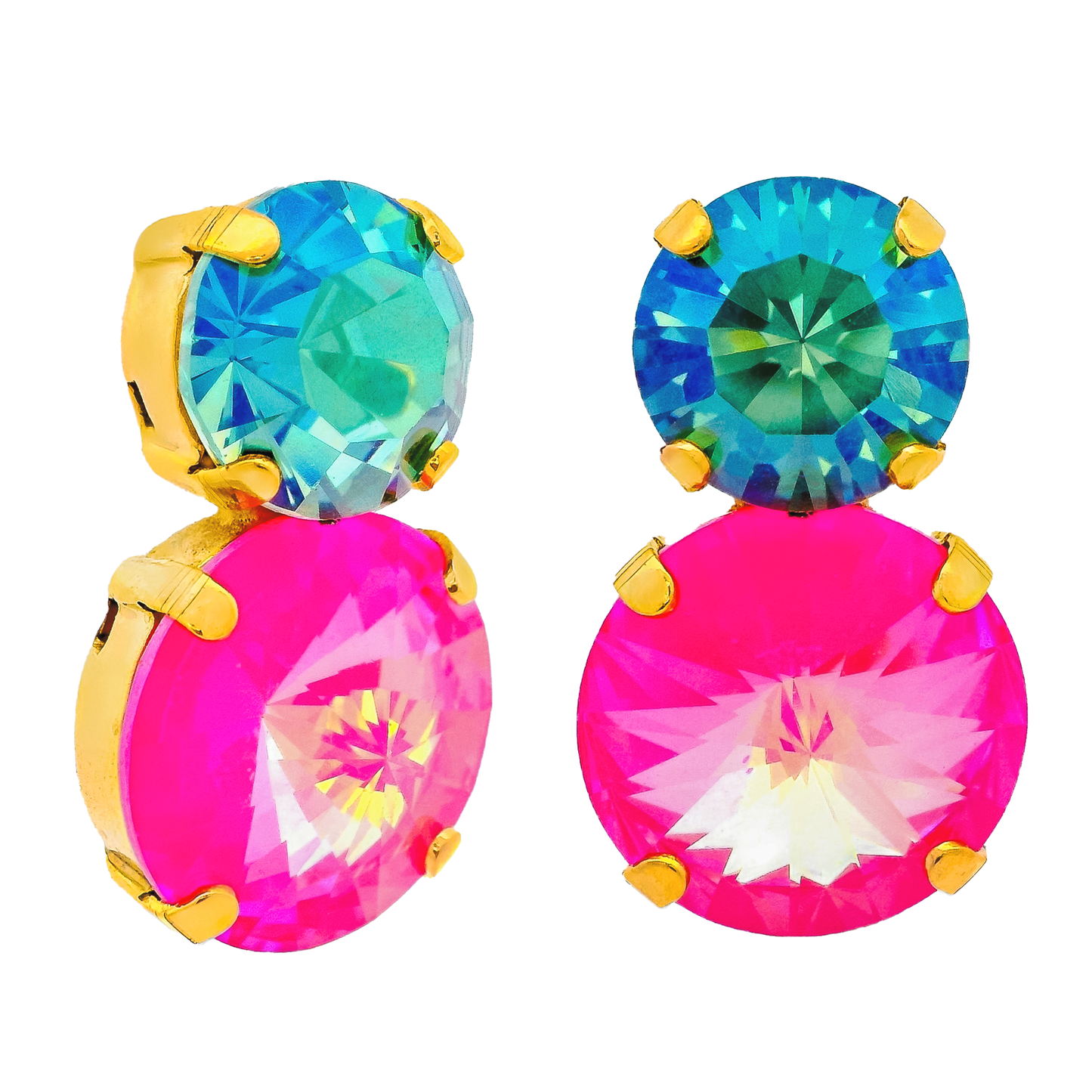 Maegan Earrings in Candy Crush