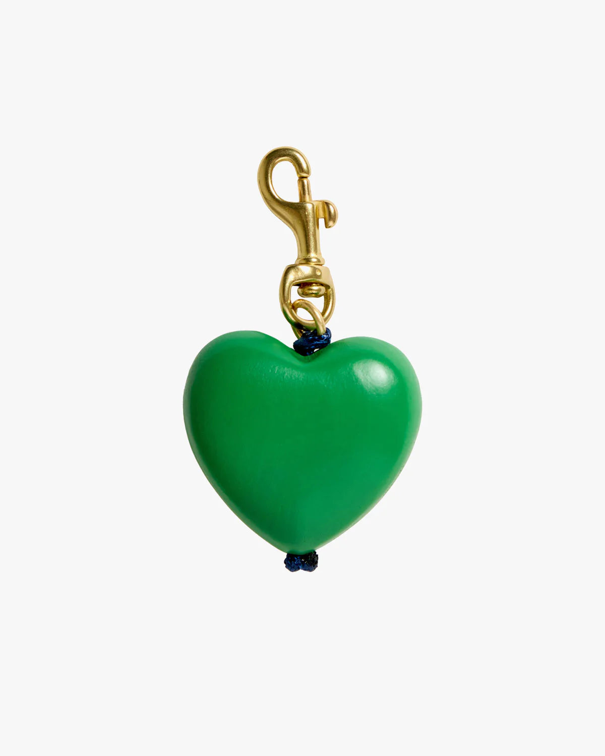 Clare V - Grande Heart Fob - Poppy