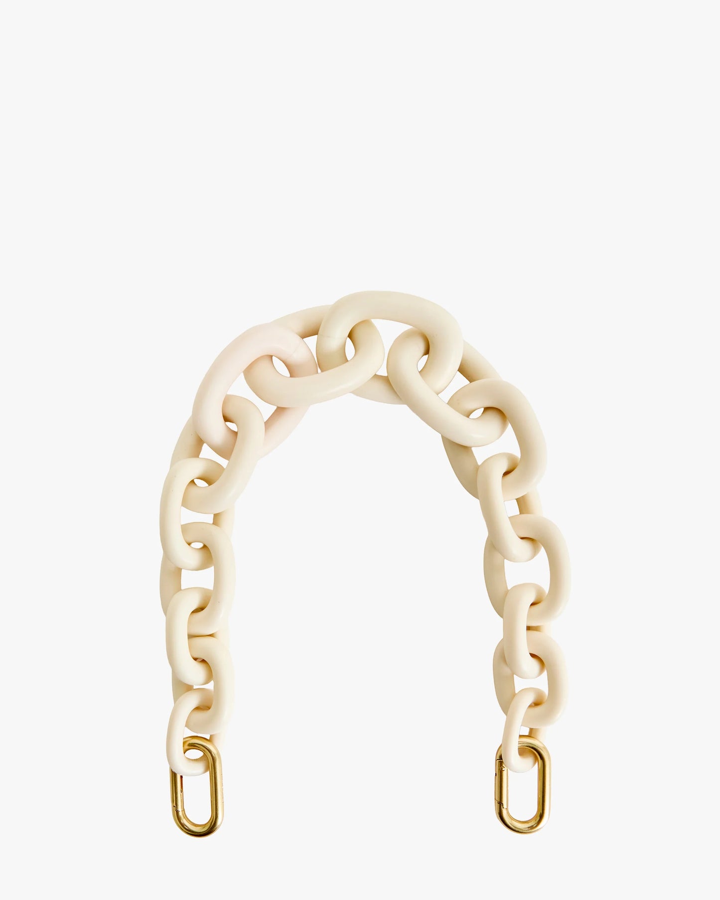 Clare V - Shortie Strap - Eggnog Gradual Link