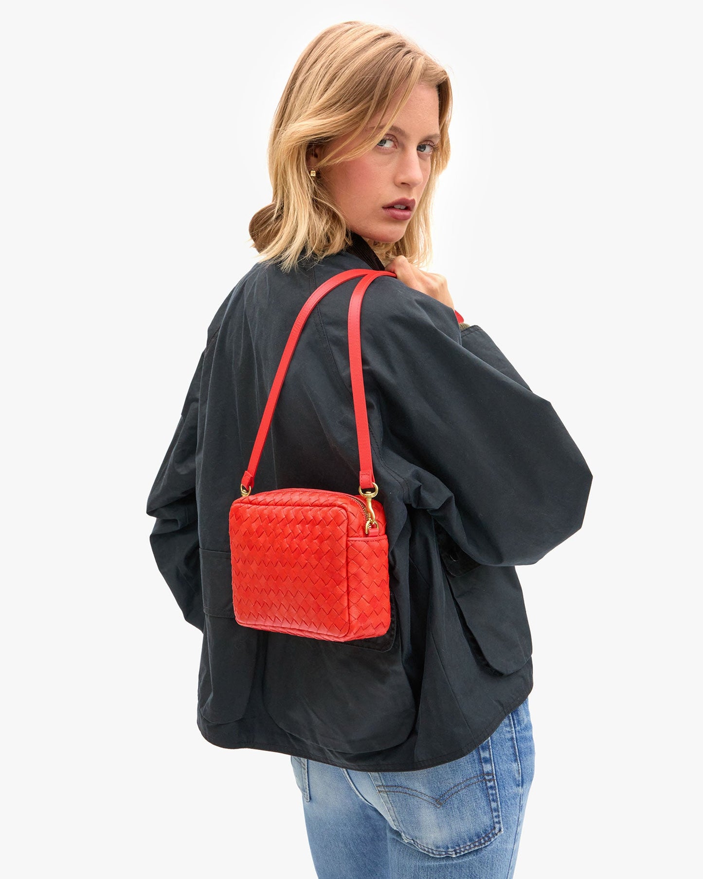 Midi Sac
$395
Bright Poppy Diagonal Woven