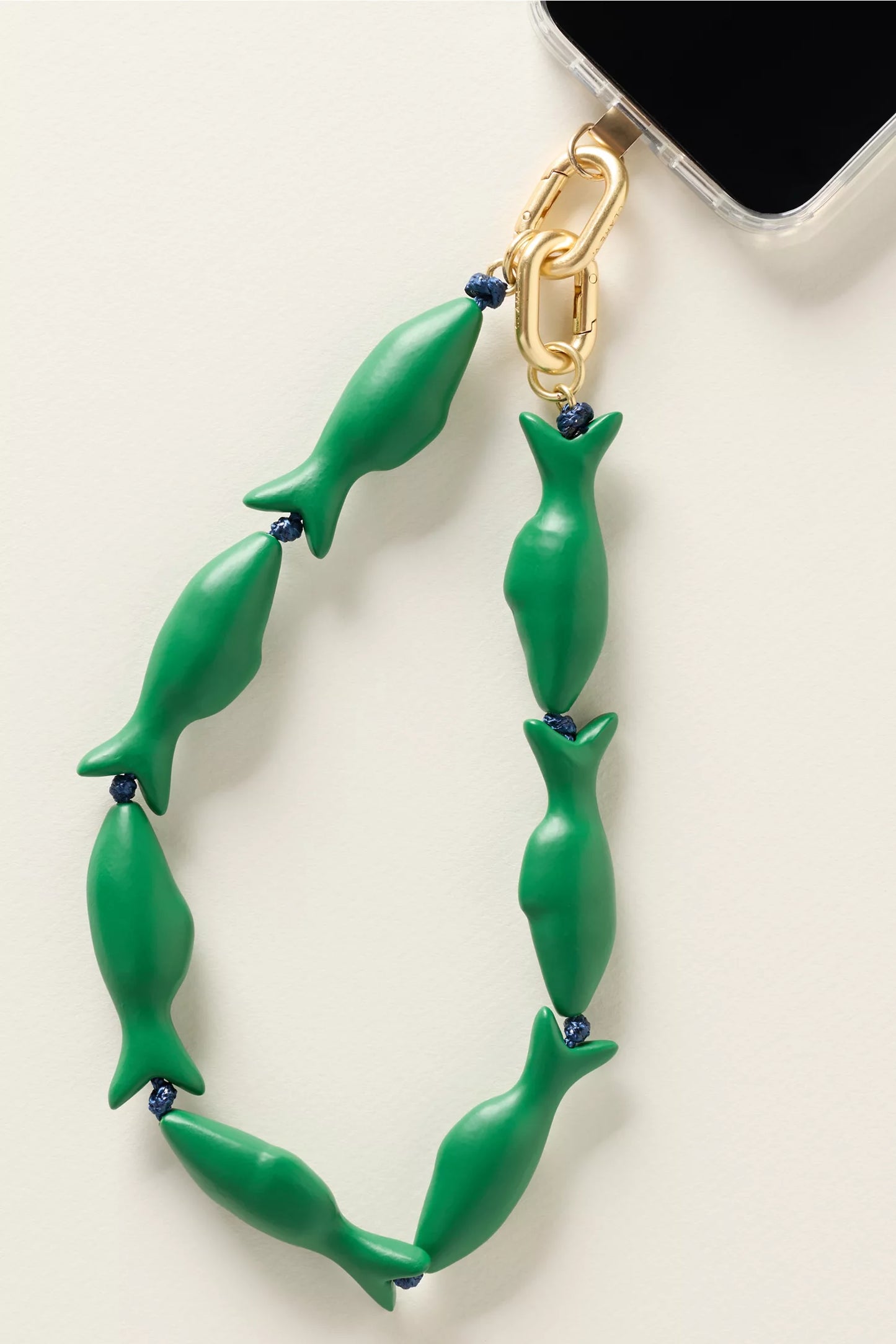 Clare V - Shortie Emerald Sardine Strap