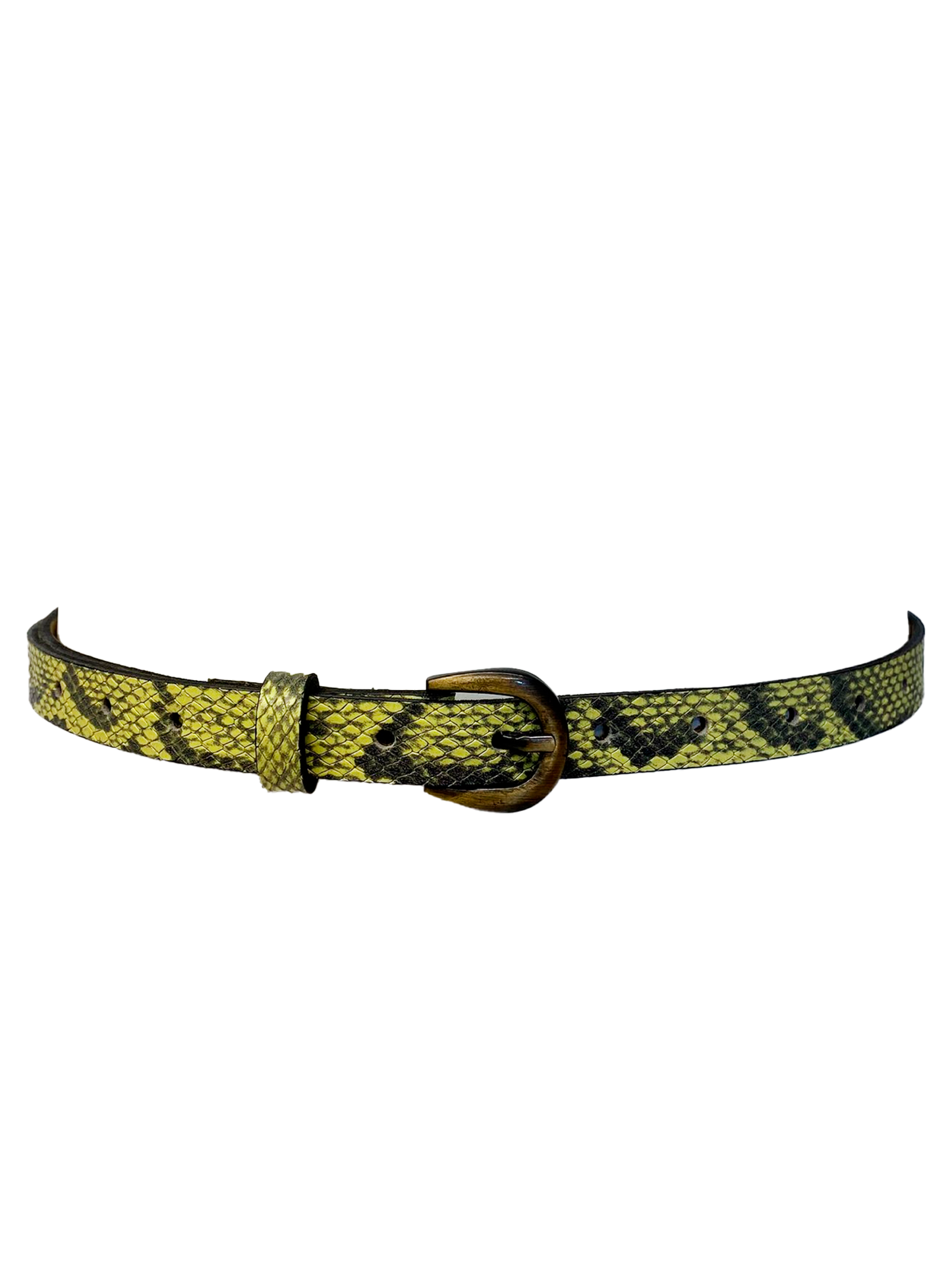 Cerini Belt - Cognac Python - OS