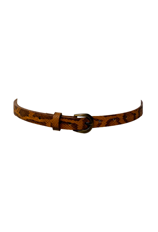 Cerini Belt - Cognac Python - OS