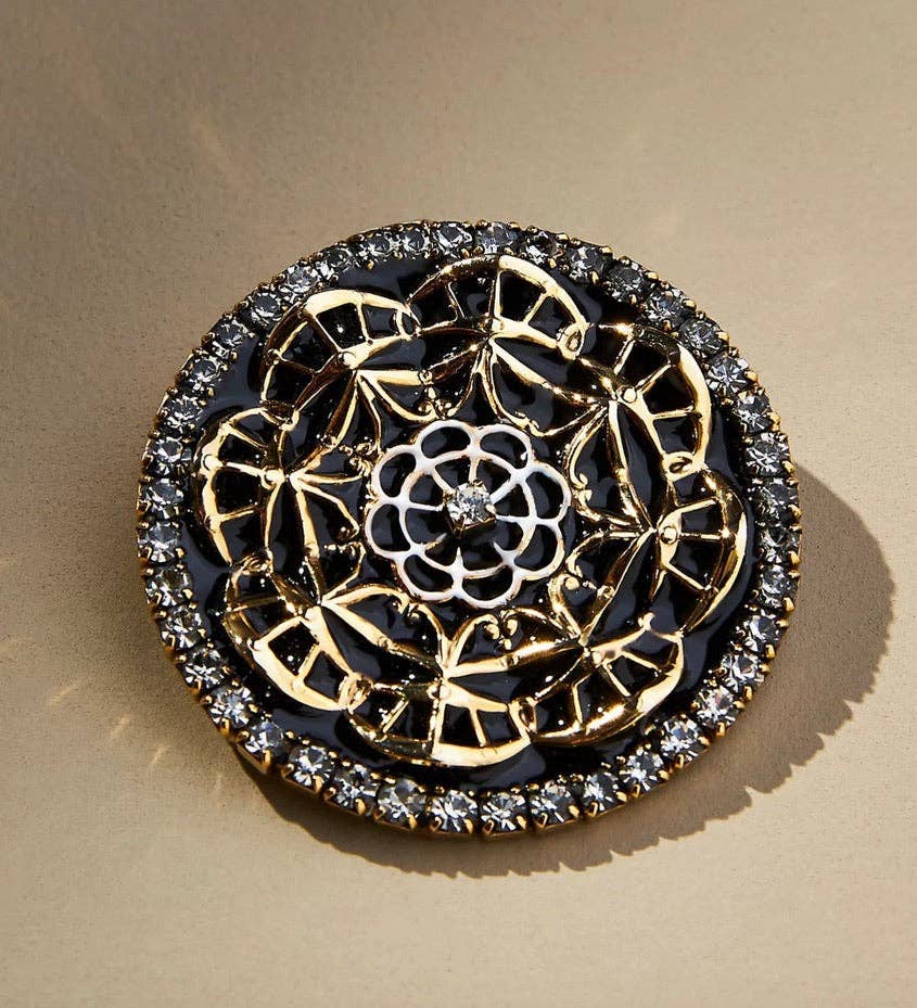 Vintage Flower Brooch