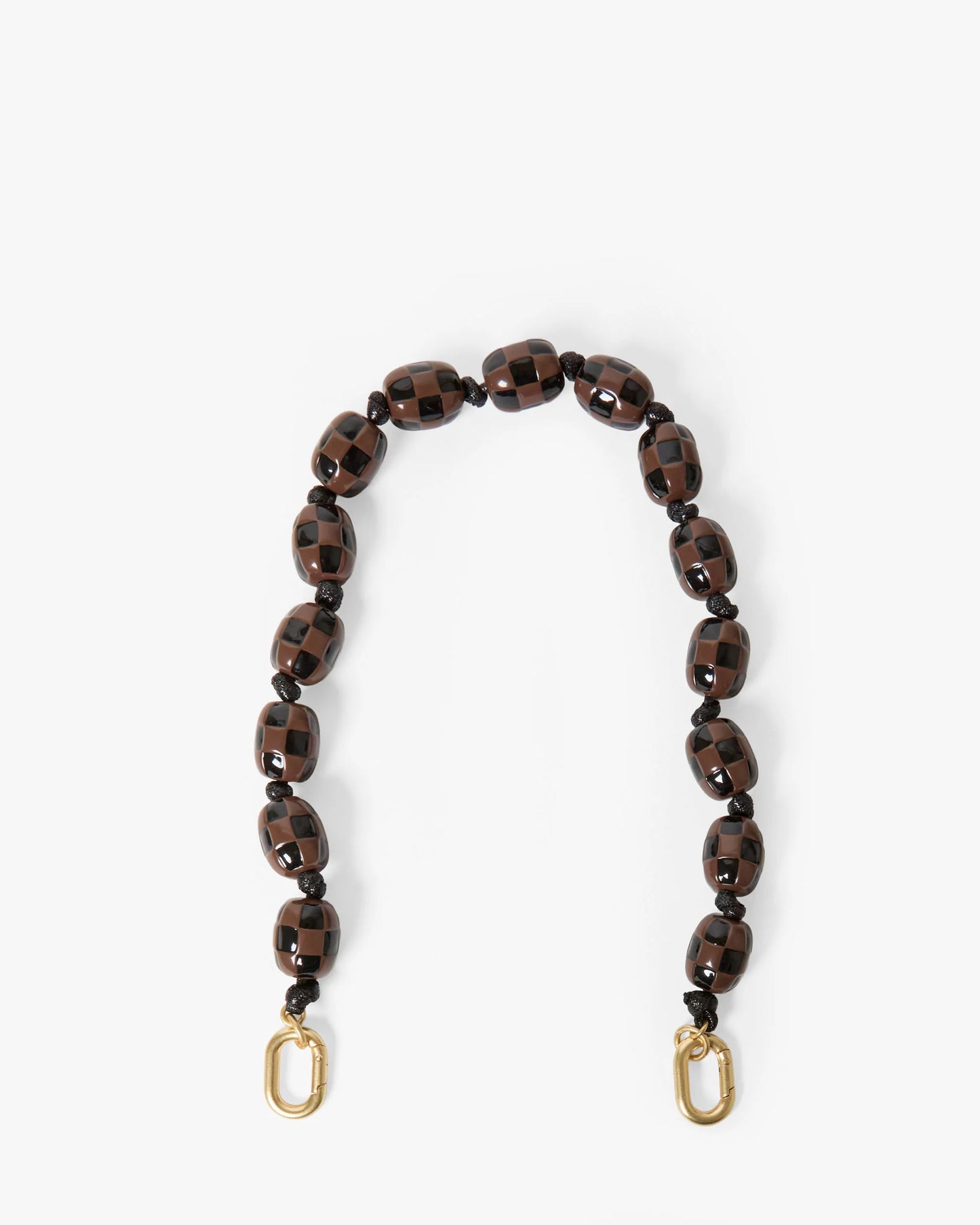 Clare V - Shortie Strap - Checker