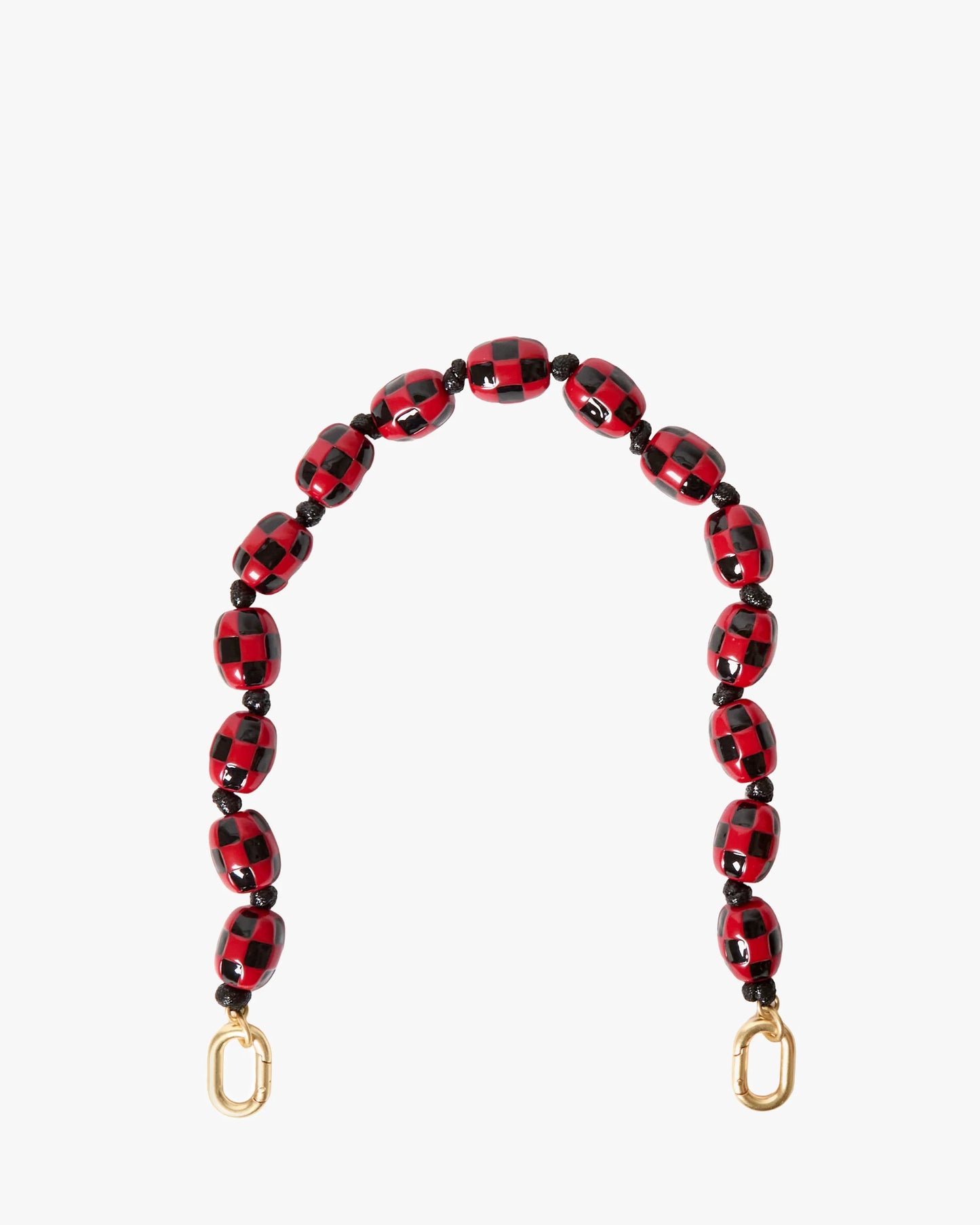 Clare V - Shortie Strap - Checker