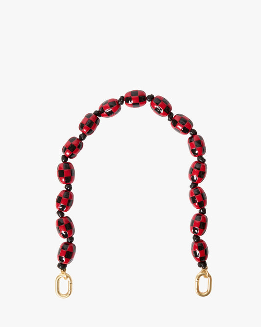 Clare V - Shortie Strap - Checker