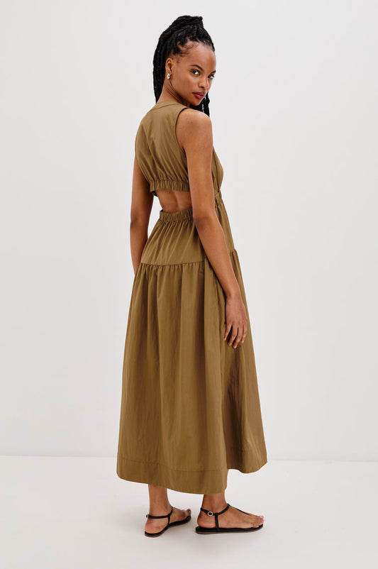 Genevieve Dress - Sepia