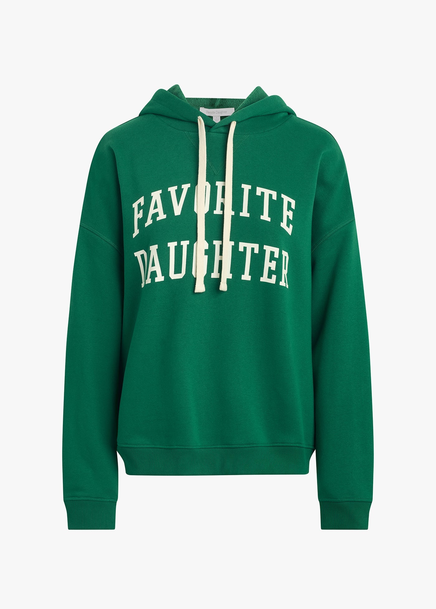 Collegiate Hooded Sweatshirt - Favorite Daughter Emerald