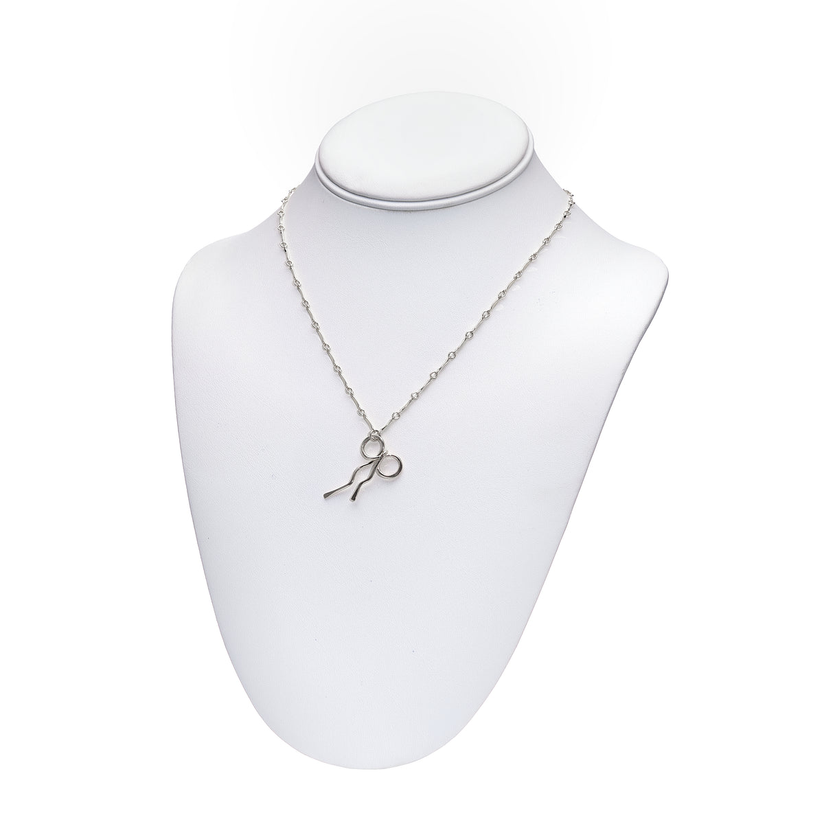 Sterling Silver Bow Necklace - Kenda Kist