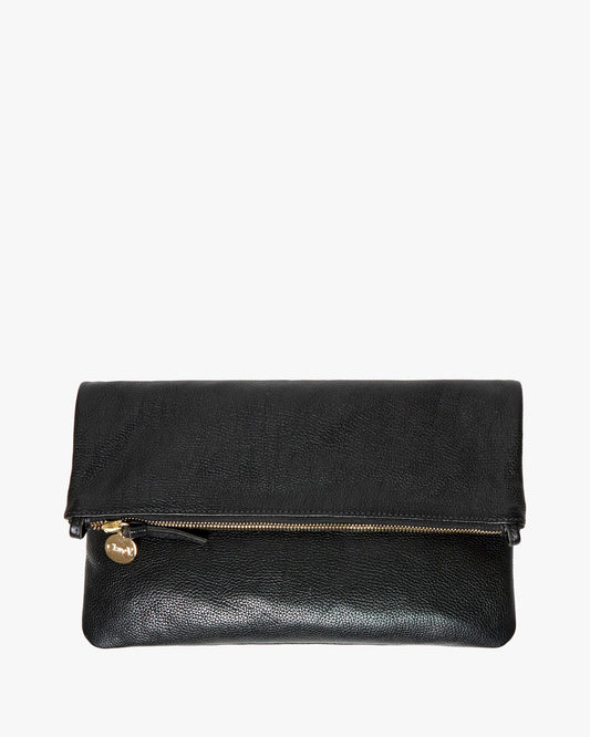 Foldover Clutch w/ Tabs
$295
Black Petit Caviar