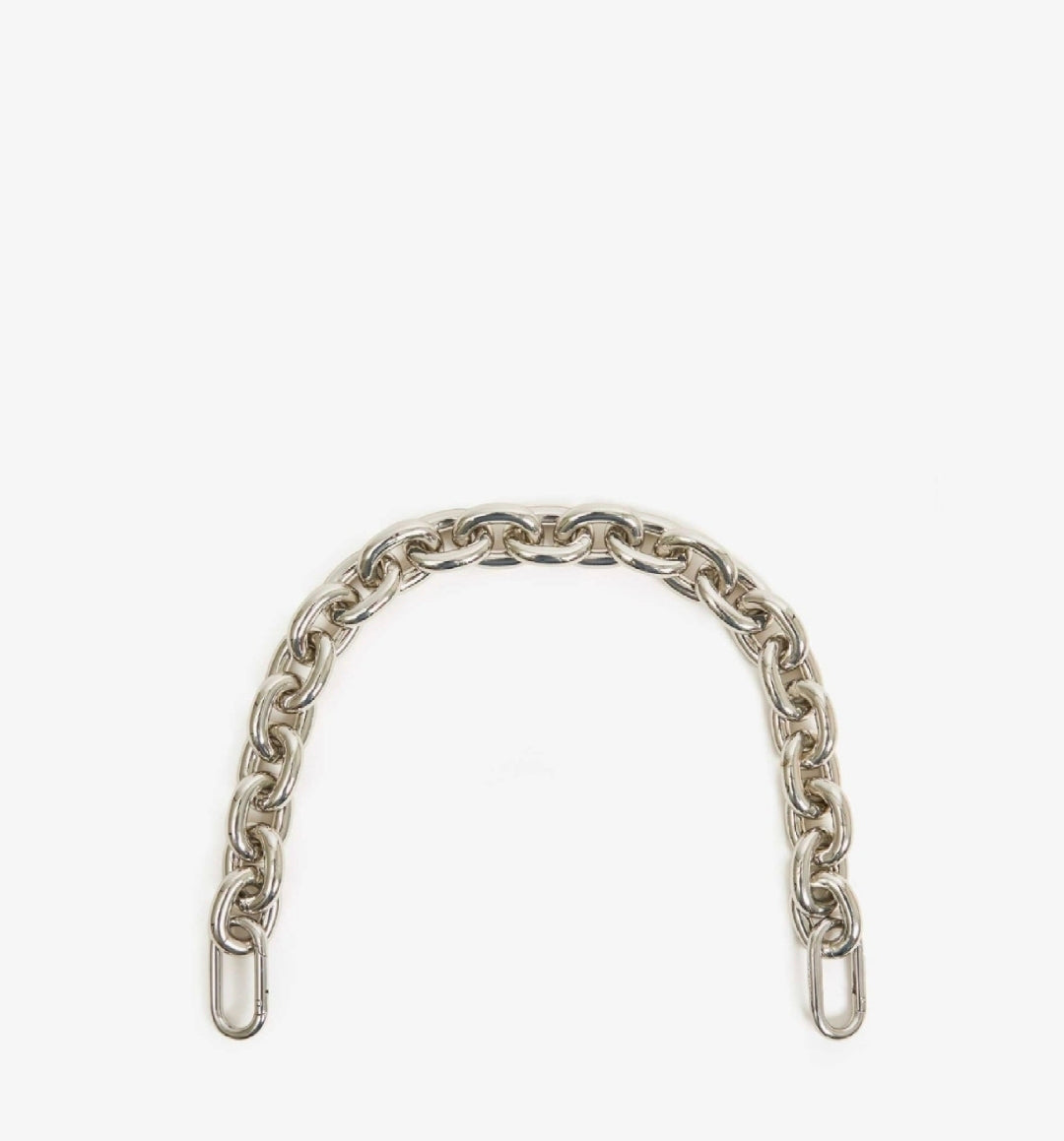 Clare V shortie strap - silver